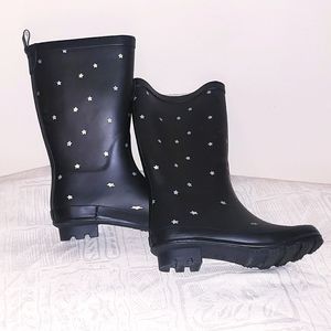 Beautiful Girls Rain/Winter Boots Black Sz-1